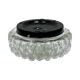 Crystal Ceiling Lamp, Wall Lamp RZB 32310 Floral Motif / Ice Glass, Germany