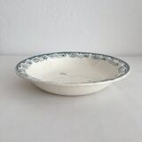 Round hollow ironstone dish "Milan" Creil and Montereau