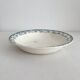 Round, hollow ironstone dish "Milan" Creil and Montereau
