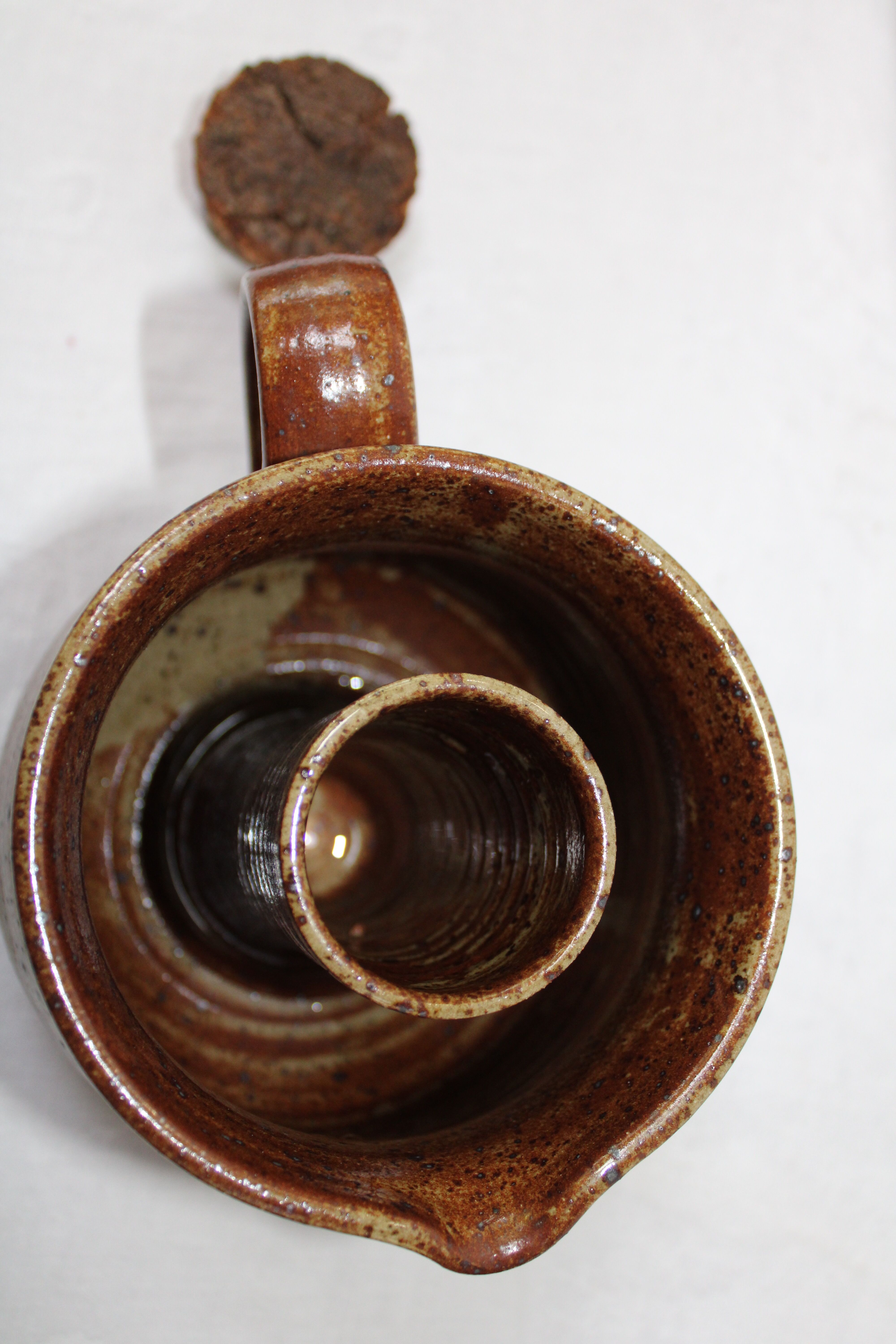 Old pitcher refresher in pyrity sandstone