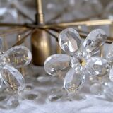 Ceiling flowers in murano glass and brass
