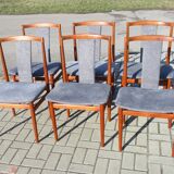 Ensemble de six chaises, Danemark, années 1960