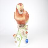 Herend porcelain macaw parrot figurine vintage
