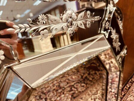 Antique Venetian mirror