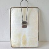 Barber's mirror, to hang or to be laid, 15 by 21 cm