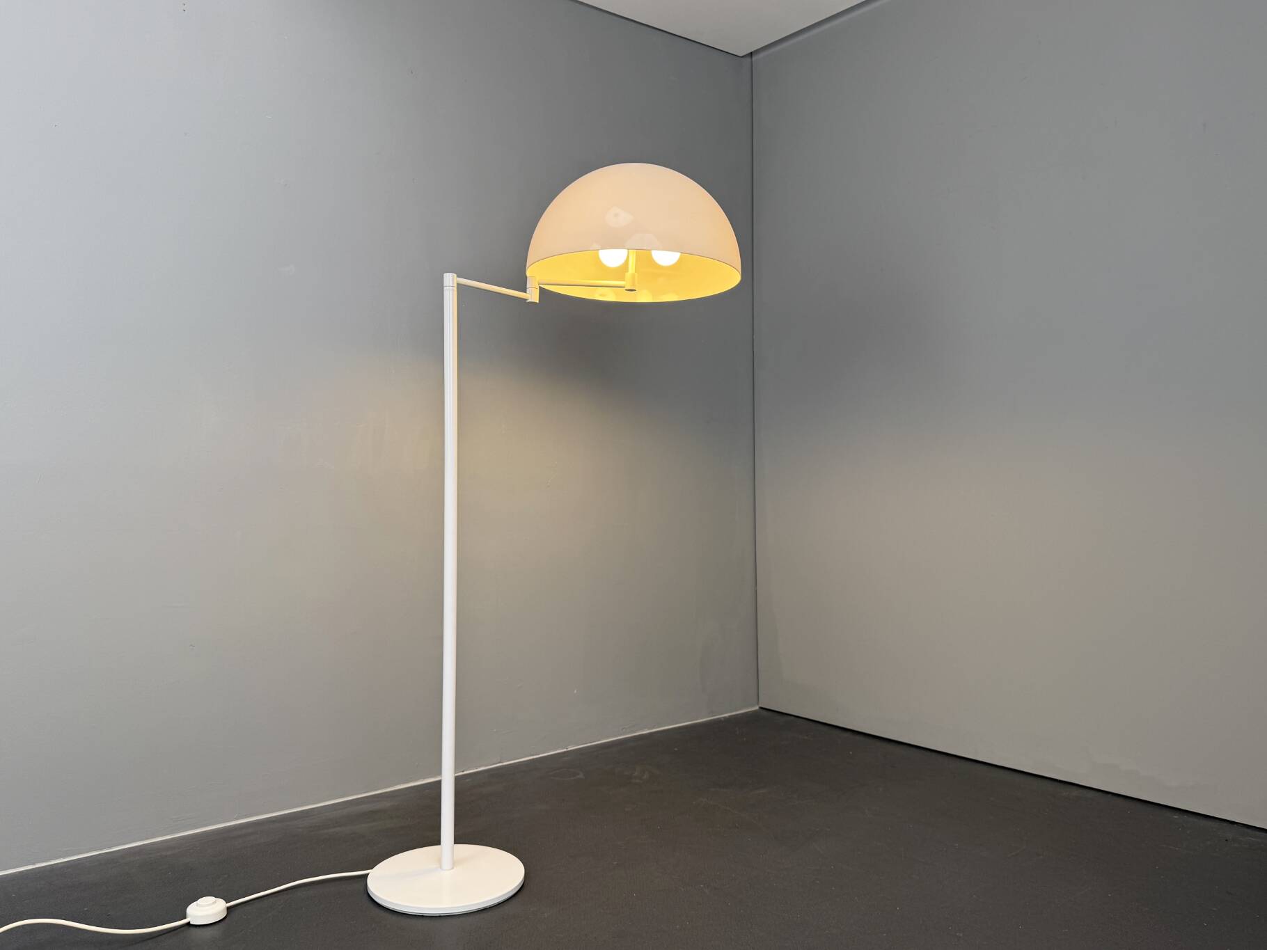 Floor lamp with swivel arm by Cosack Leuchten, Germany, 1970s