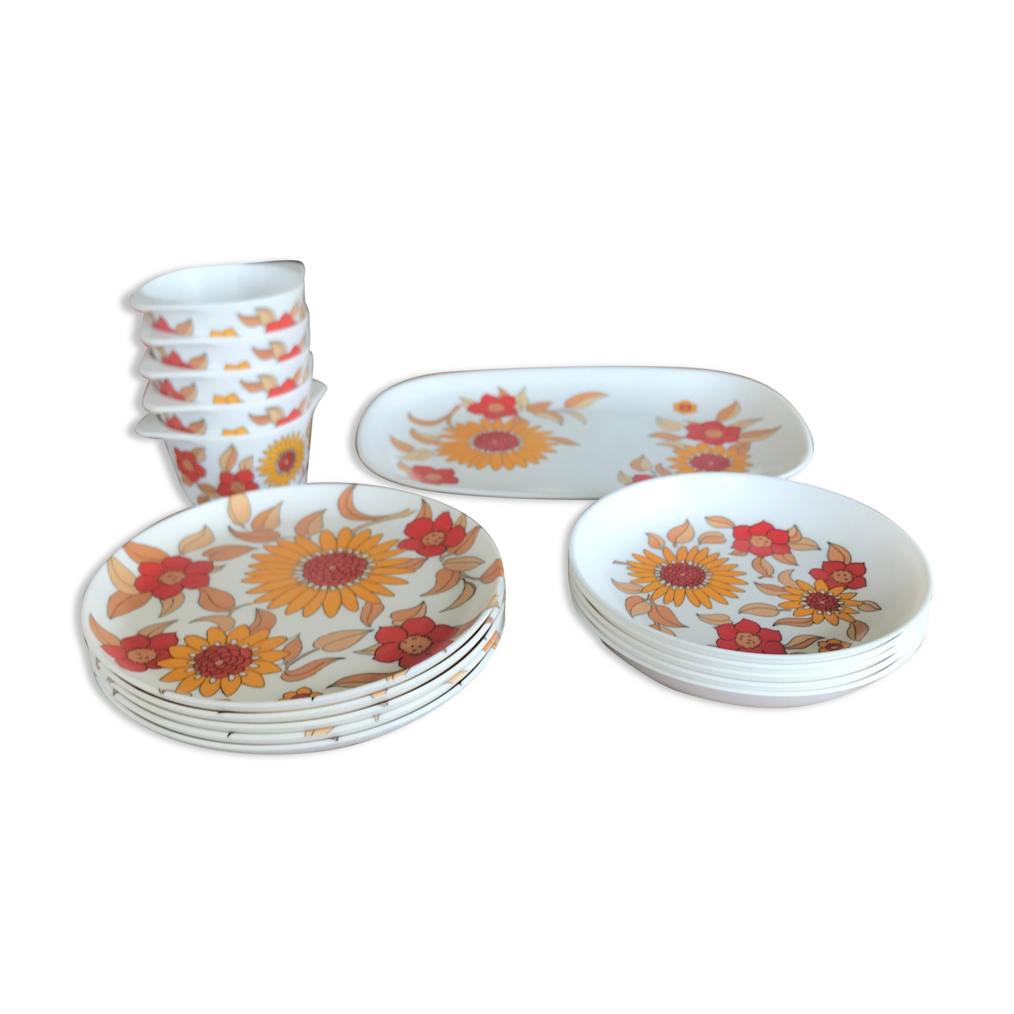 Vintage tableware service