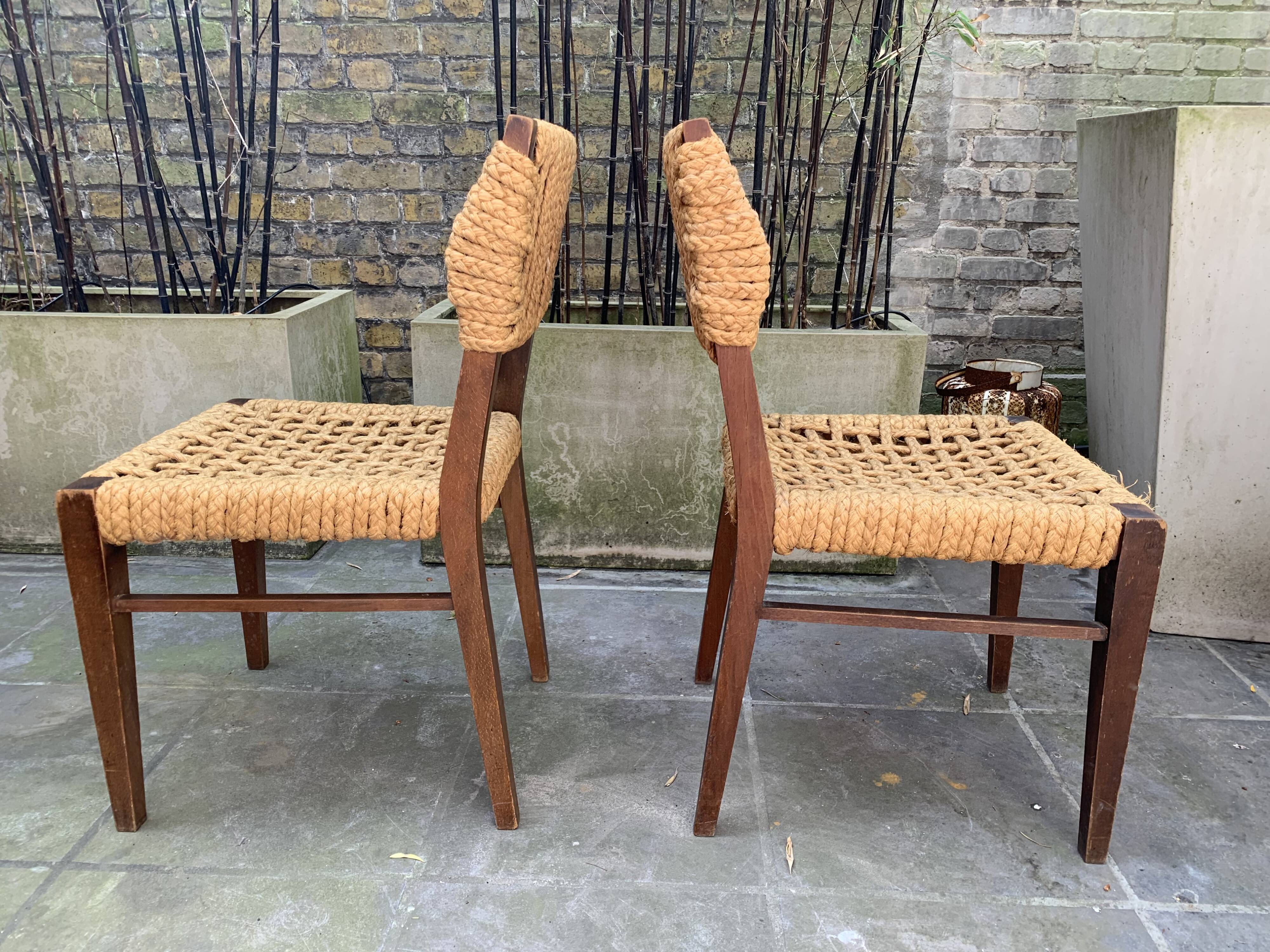 Pair of chairs Vibo 1950