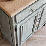 Renovated and distressed Parisian sideboard | Lucien