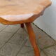 Brutalist olive coffee table 60s
