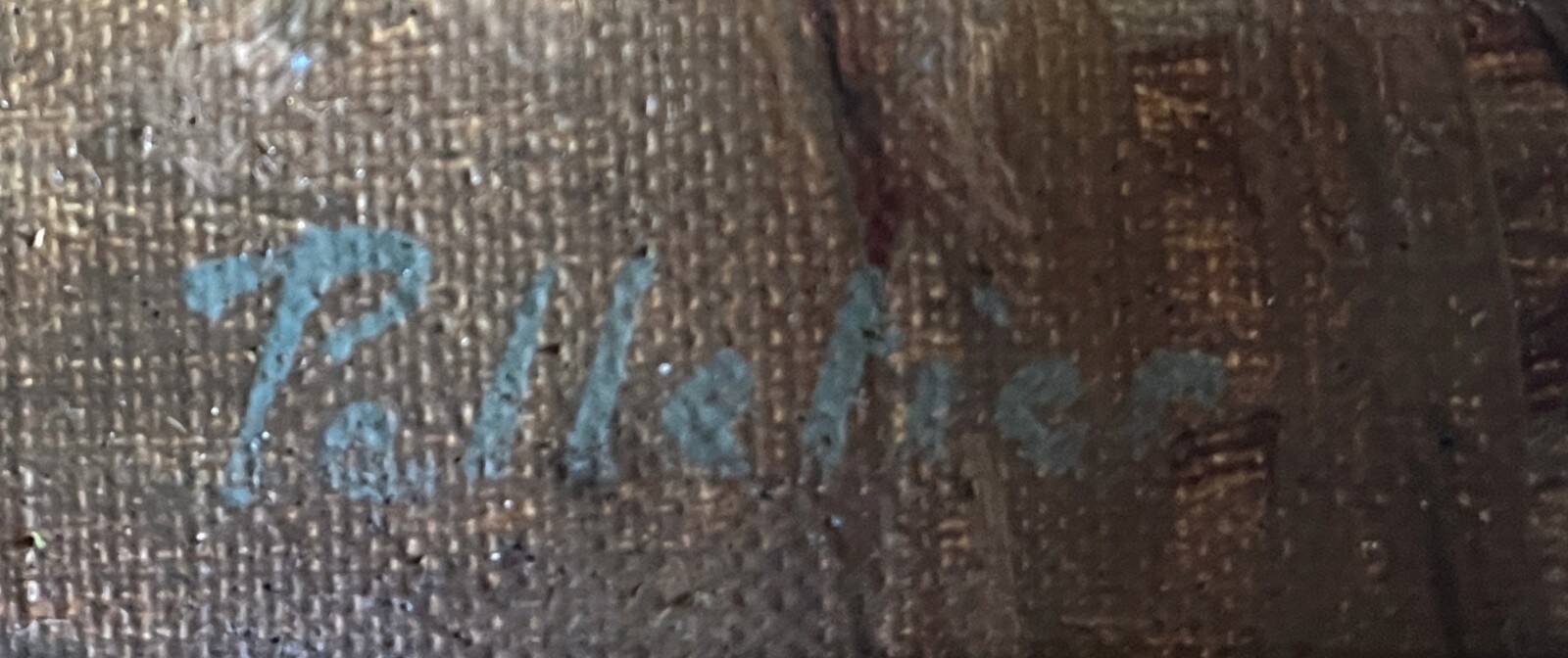 Tableau HST Pelletier cf. Eloi Georges Colette BOUVARD "Animated Village"