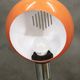 1970s Italian Orange Space Age Adjustable Gooseneck Table Lamp