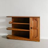Vintage Swedish Wooden "Lovö" Bookcase by Axel Einar Hjorth for NK, 1930s