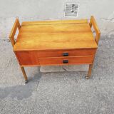 Vintage worker 2 drawers 1 flap
