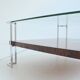 Double tray coffee table Vintage design 1970s