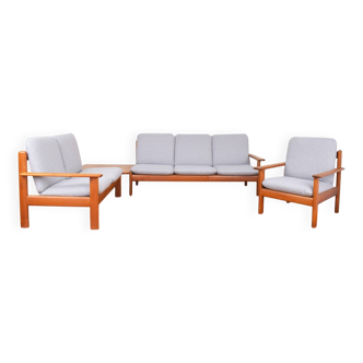 Mid-Century Living Room Set from Knoll, 1960s, Set of 4