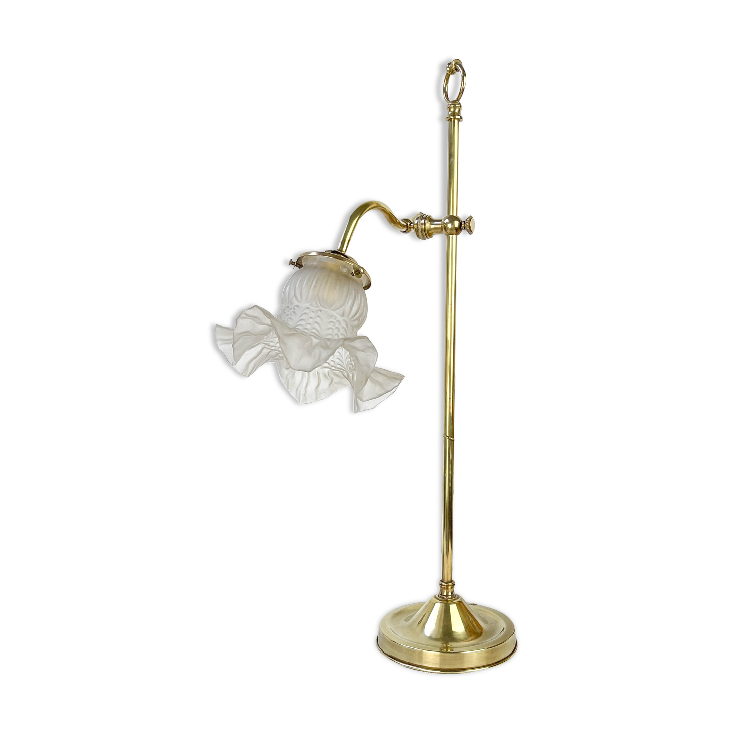 Articulated desk lamp Swan neck Art Deco Year 20 30