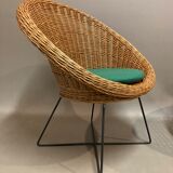 Armchair and matching table design 1950