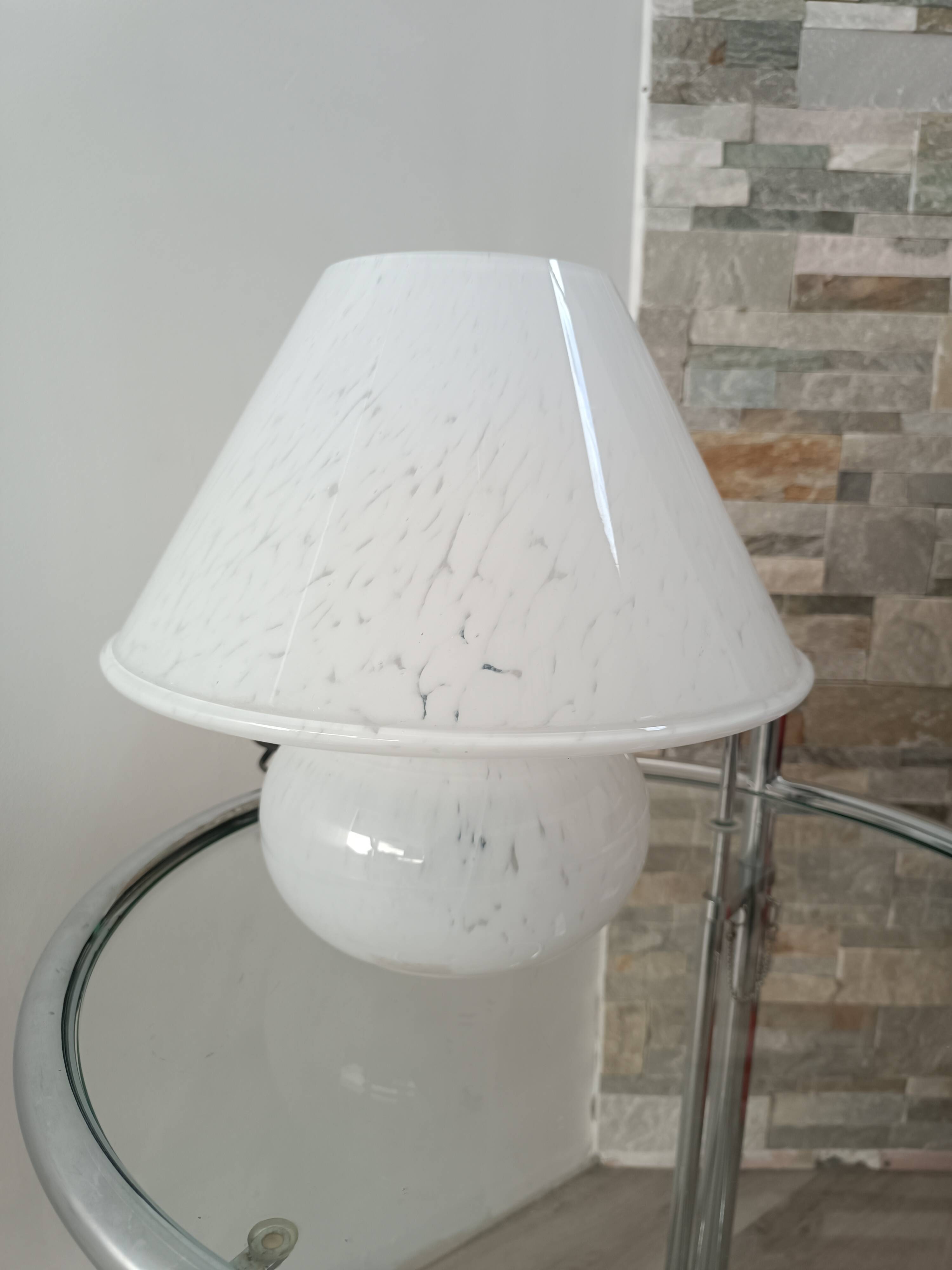 Table Lamp 6282 by Glashutte Limburg 1970s