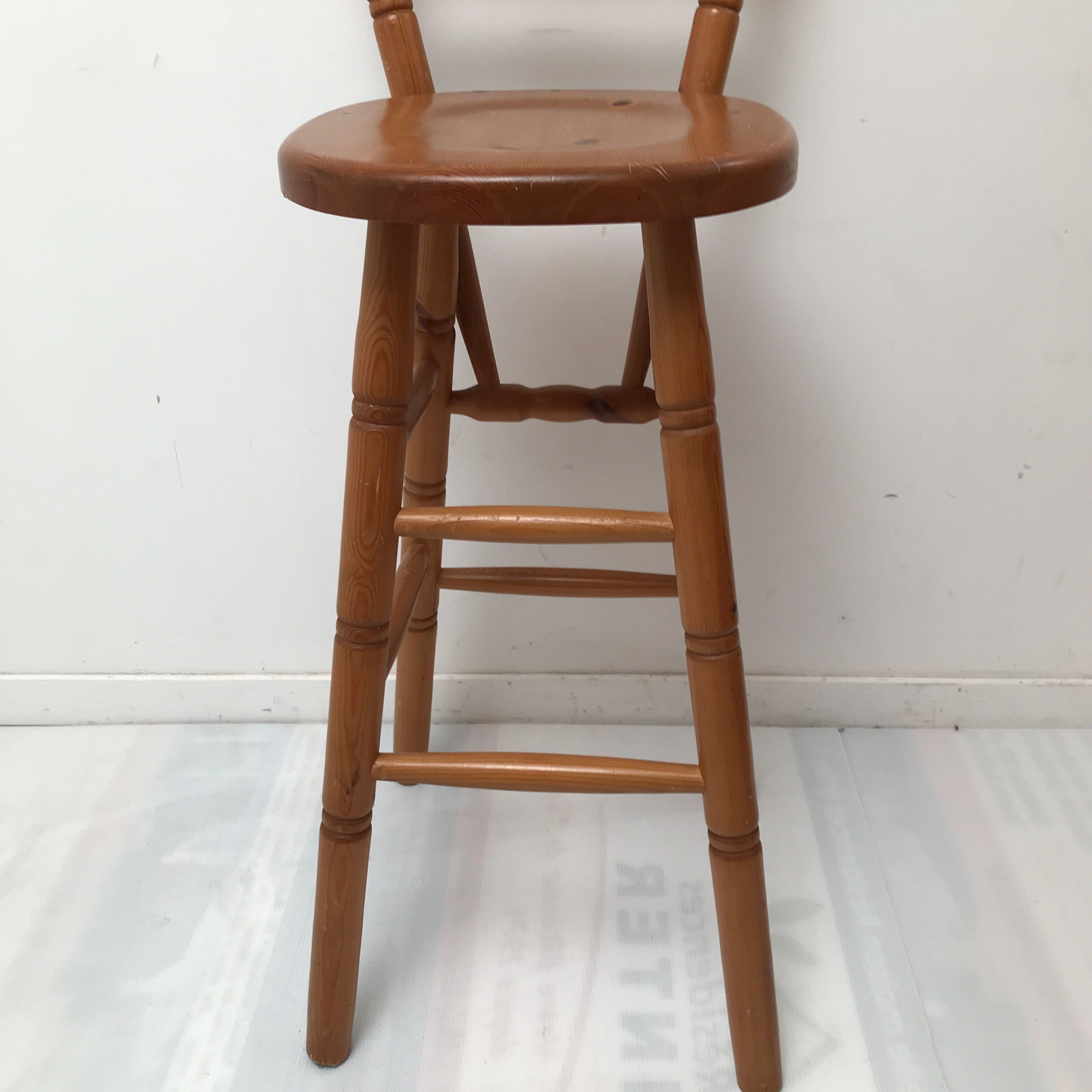 Old high chair