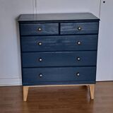 Rød Sødgren chest of drawers blue ganne 6
