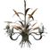 Chandelier, "Wheat Ears" suspension by Masca - circa 1970