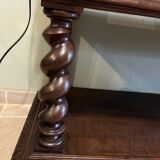 Console or turned wooden service table