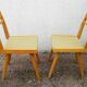 Scandinavian style wooden chairs