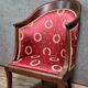 Fauteuil gondole époque Empire en acajou époque XIXeme