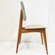 Suite de 6 chaises vintage 1950