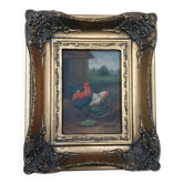 Farmyard painting