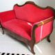 19th century sofa, Napoleon III style