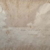 Watercolor Marine painting "Bréhec en Bretagne" Ernest Designolle (1850 / 1941)