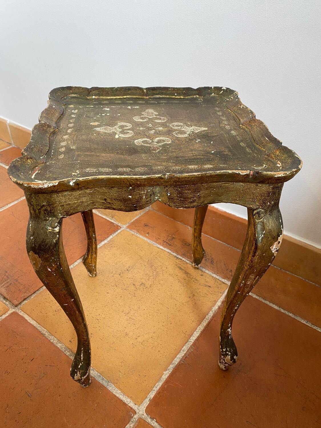 Florentine side table