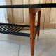 Scandinavian style coffee table with 2 levels from the 1960s.