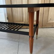 Table basse style scandinave 2 niveaux années 60