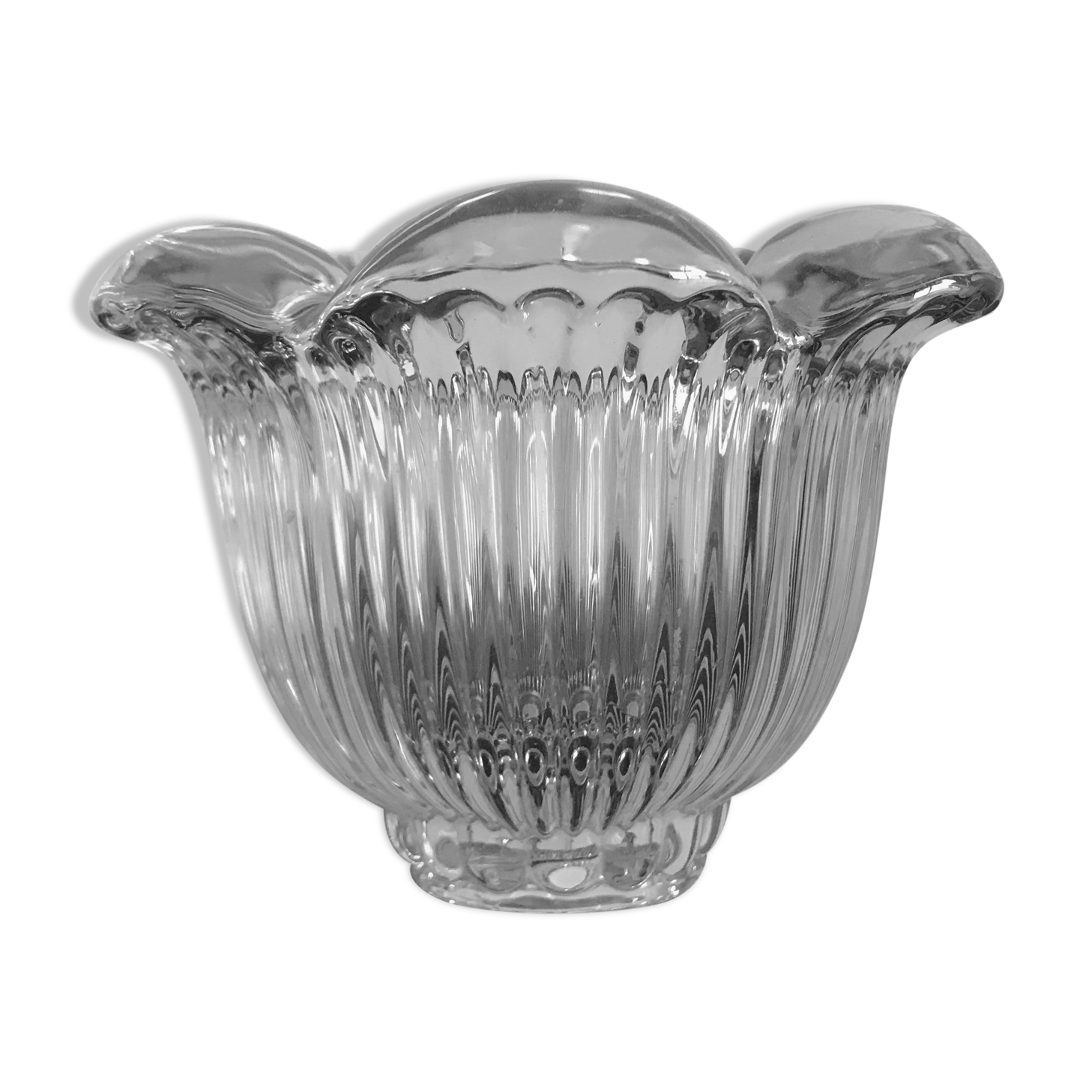 Bougeoir en cristal Pierre d'Avesn