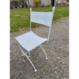 Wrought iron garden furniture