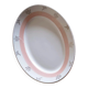 Oval porcelain dish "Jeanne"