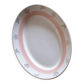Oval porcelain dish "Jeanne"