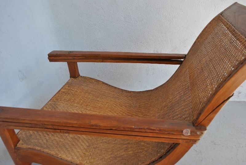 Fake pair of colonial chairs end XIX said planters