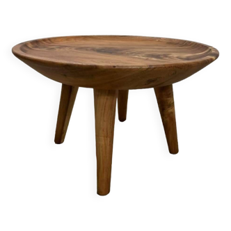 Round coffee table / coffee table / side table wabisabi