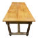 Table de ferme ancienne Louis XIII en chêne massif – Console / Îlot d'