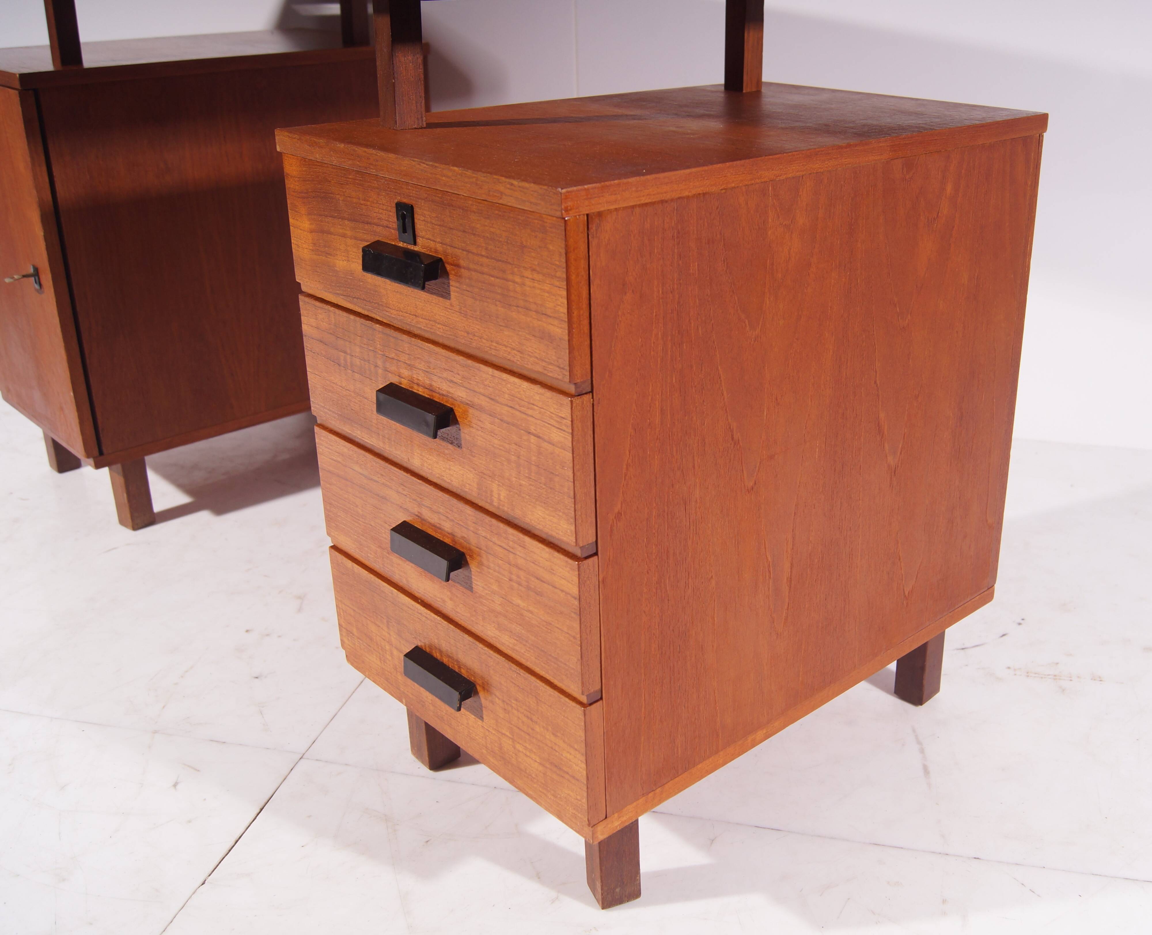 Teak Desk - Adjustable. 60's