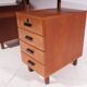 Bureau en teck - Ajustable. années 60