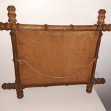 Miroir en faux bambou 52.5cm X 43.5cm