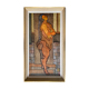 Post cubist painting "Long-haired Naked" HST Signed 1958/59