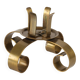 Ystad Metall brass candlestick – Sweden, 1960s