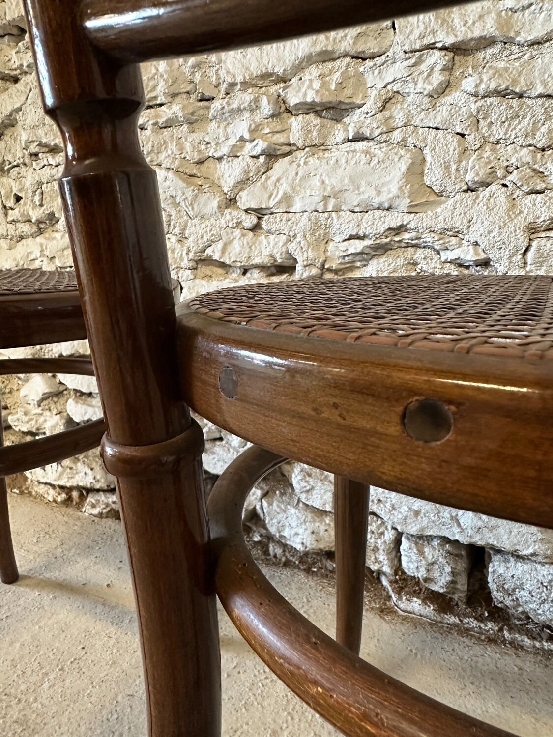 Paire de chaises de bistrot Fischel