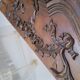 Pediment carved wood paneling Louis XVI style ep XIXth